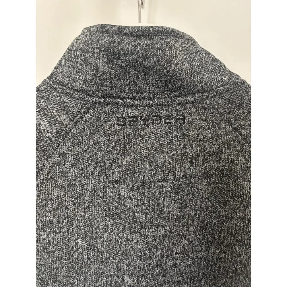 Spyder Full Zip Jacket Medium Mens Gray New Constant Steller